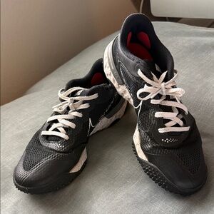 Nike Black and White Athletic Shoes